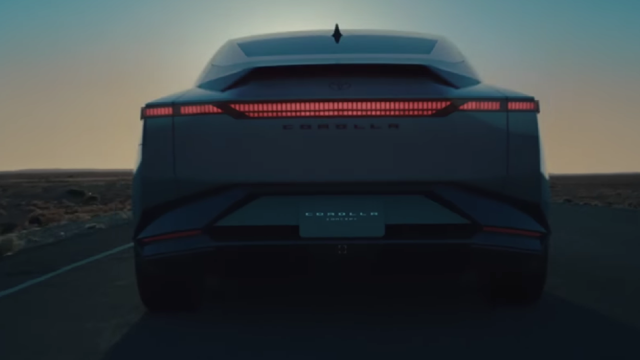 Toyota Corolla Concept es más grande que el actual.