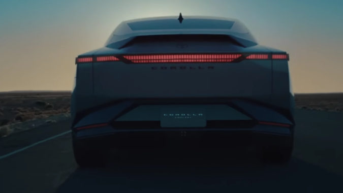 Toyota Corolla Concept es más grande que el actual.