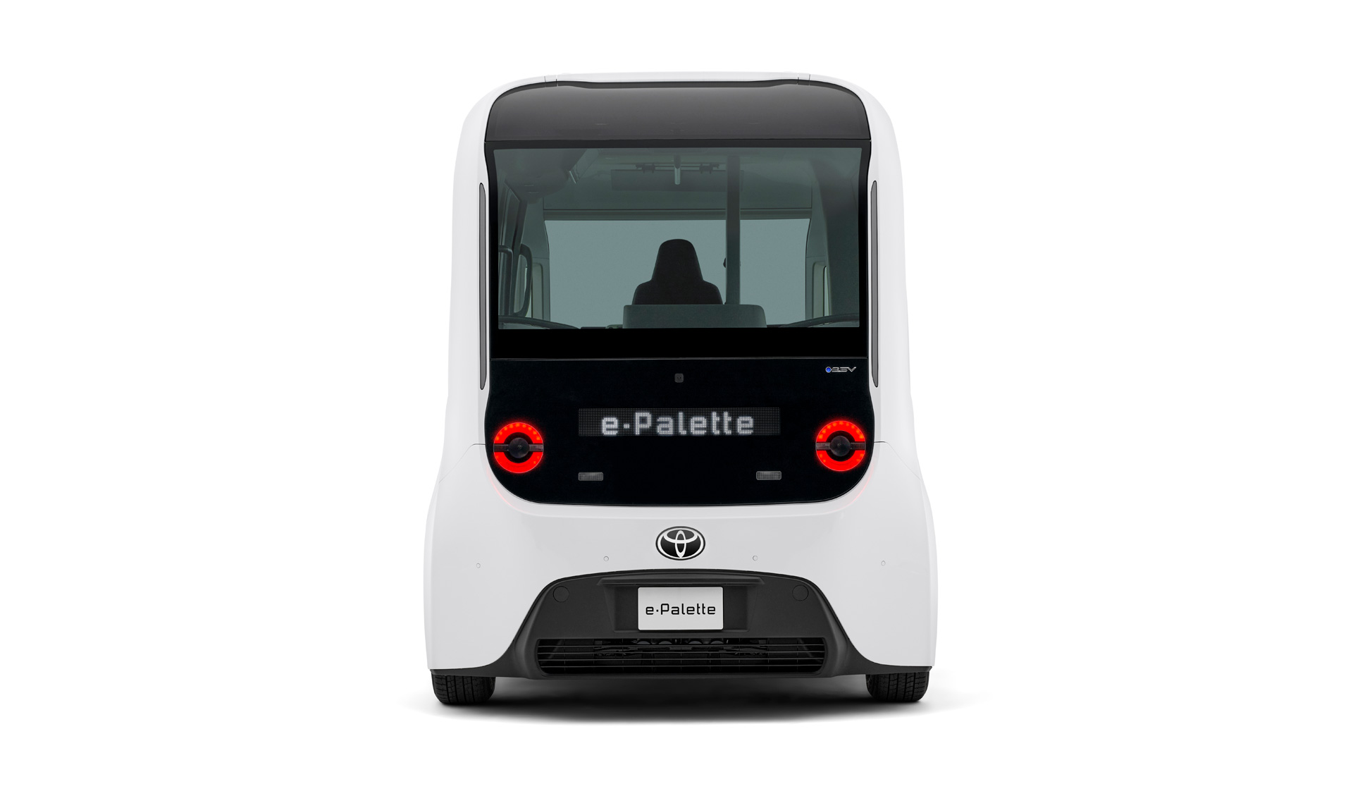 Toyota e-Palette tiene un diseño innovador.