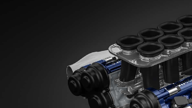 Vittori Turbio usa un sistema de propulsión híbrido.