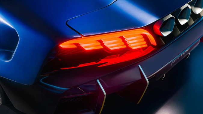 Vittori Turbio tiene detalles de diseño único gracias a Pininfarina.