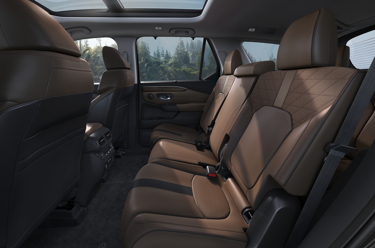 Honda Pilot 2026 tiene más confort.