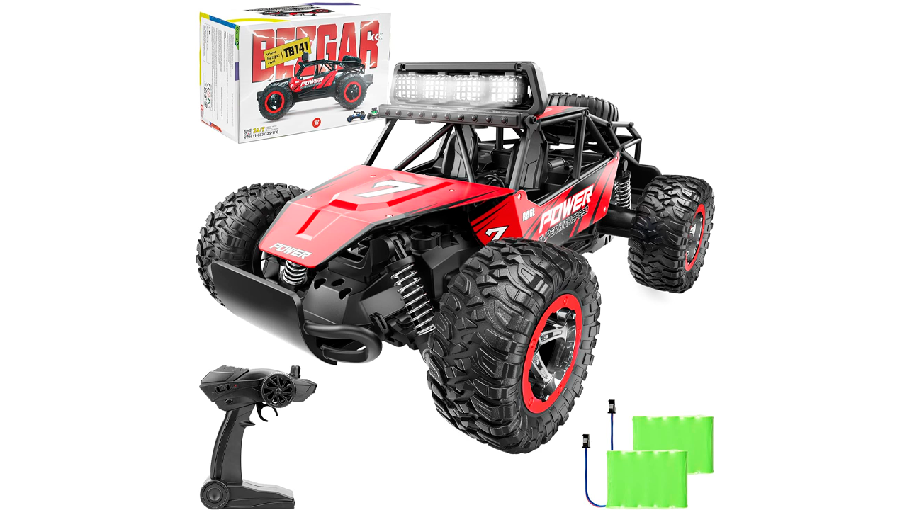 Auto RC Bezgar TB141 tiene buenas capacidades todoterreno.