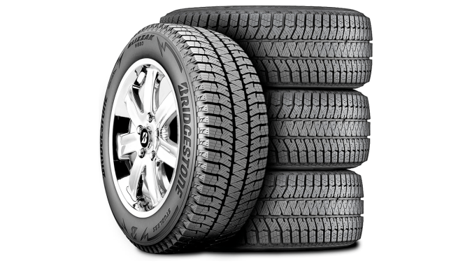 Bridgestone Blizzak ofrece gran agarre en hielo.
