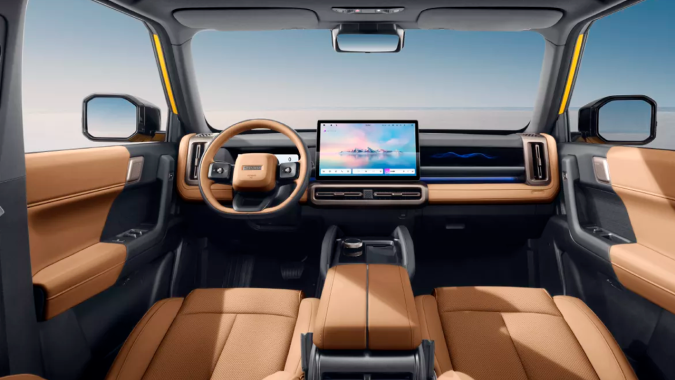 Chery Fulwin X3L 2026 tiene un espacio lujoso en su interior.