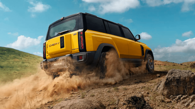 Chery Fulwin X3L 2026 tiene el ADN de Land Rover.