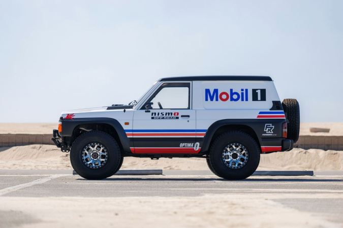 Nissan Patrol Y60 1990 por Forsberg Racing es un homenaje a los rallyes.