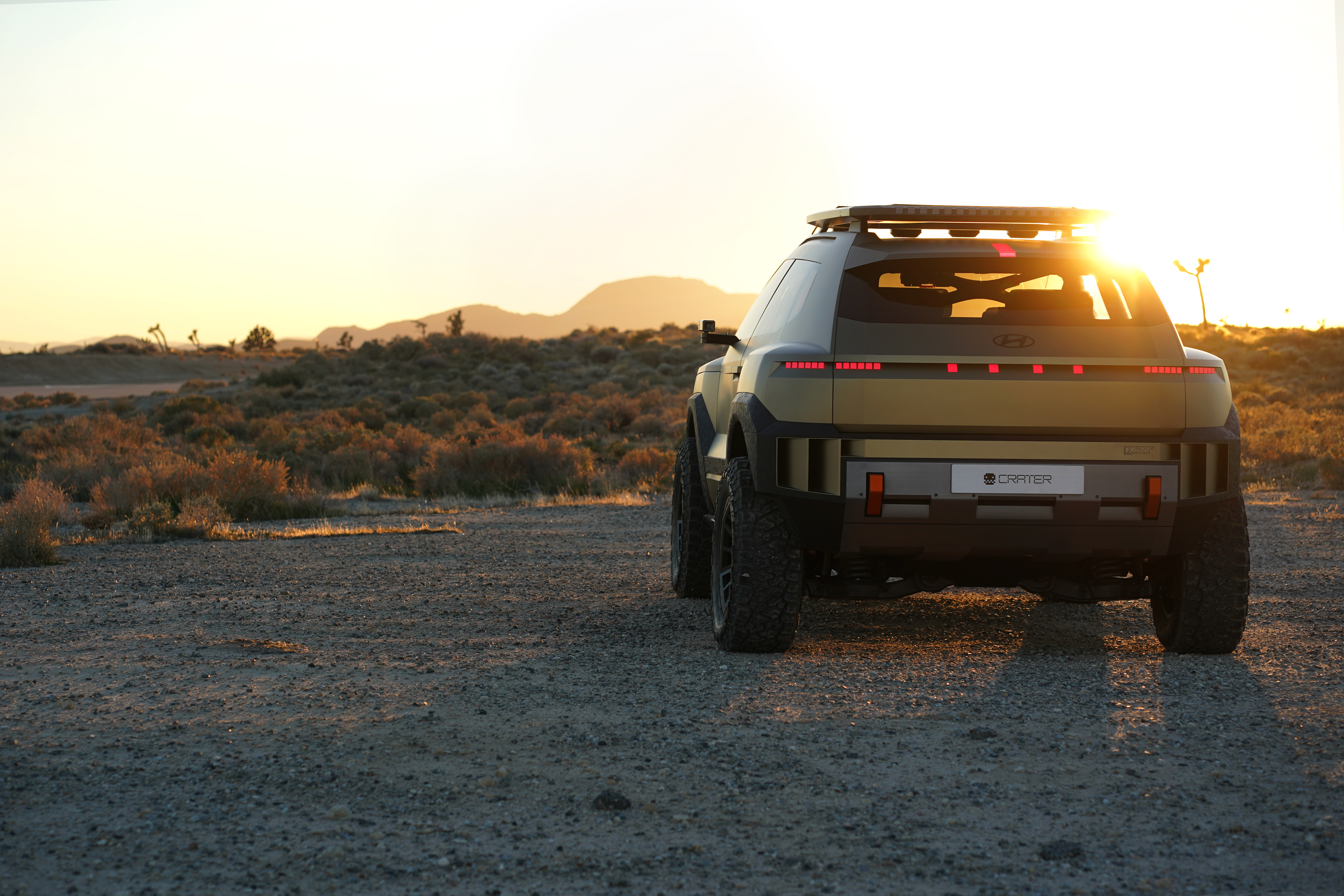 Hyundai Crater Concept tiene un diseño potente.