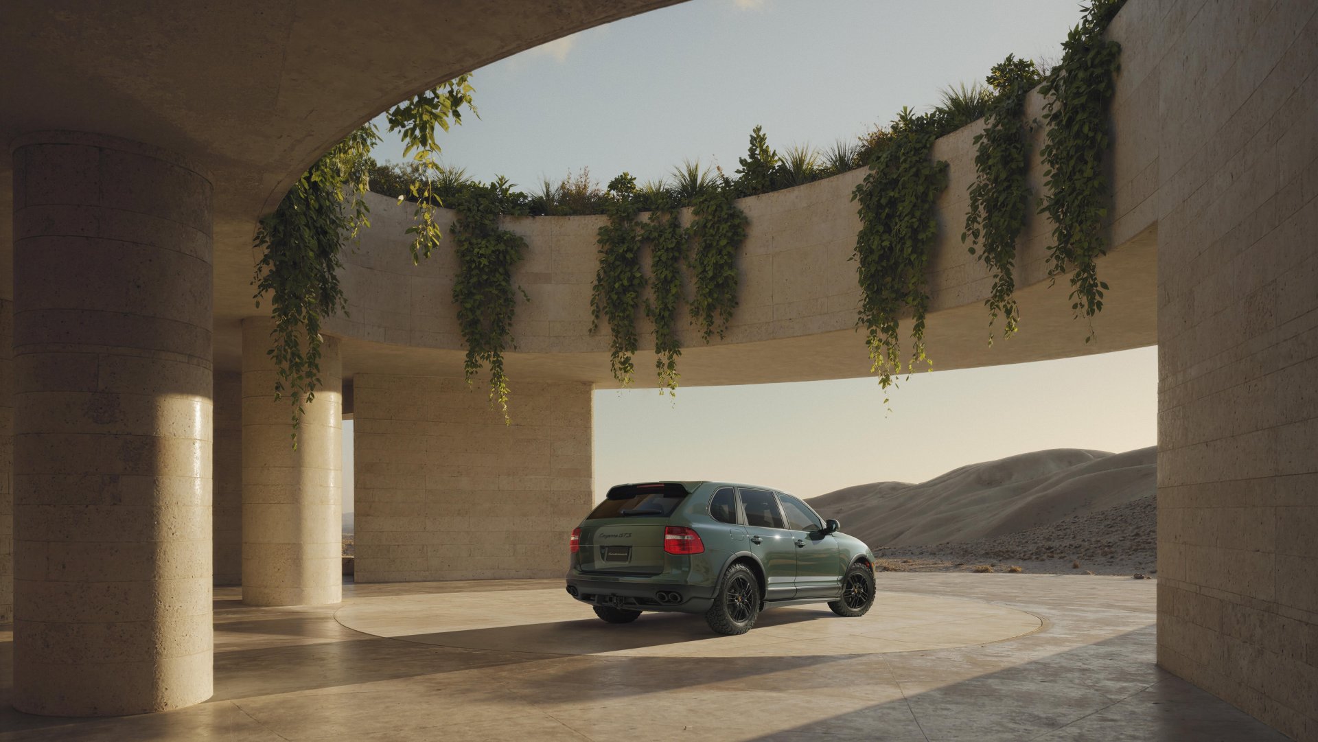 Porsche Cayenne GTS 2009 por Sonderwunscfue restaurado de fábrica.