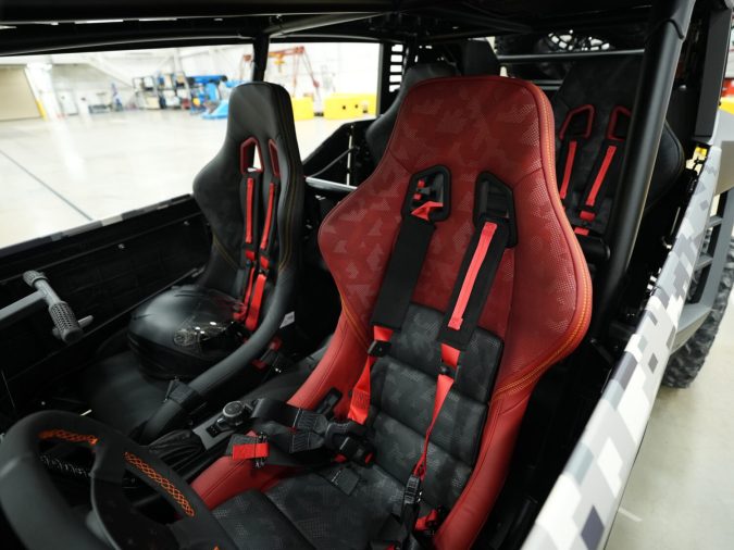 Toyota Scion 01 Concept tiene un espacio para cuatro ocupantes.