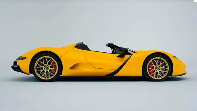 Aspark Owl Roadster tiene un perfil aerodinámico único.