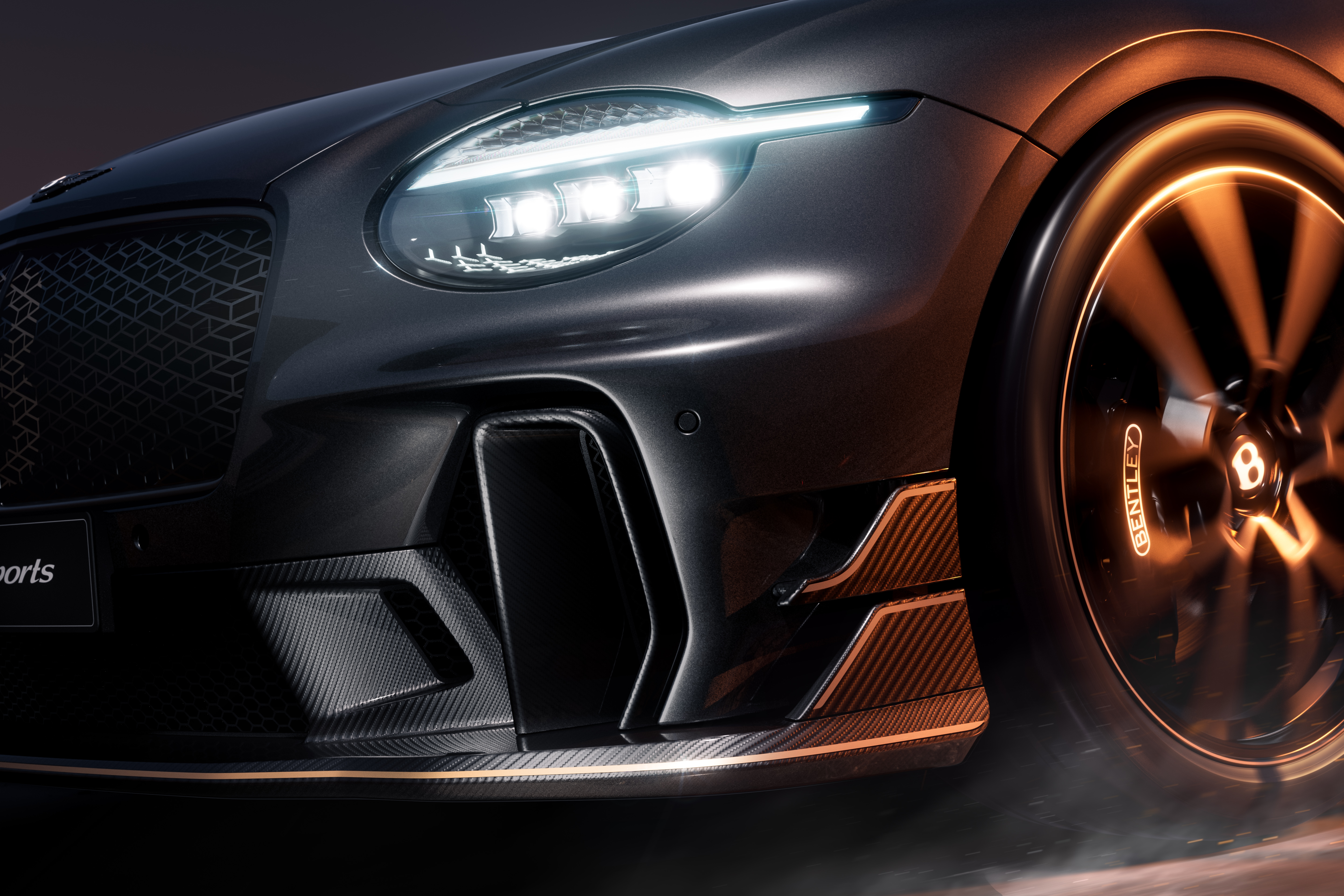 Bentley Continental GT Supersport tiene un nuevo frontal.