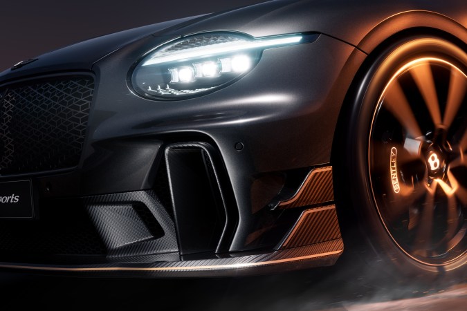 Bentley Continental GT Supersport tiene un nuevo frontal.