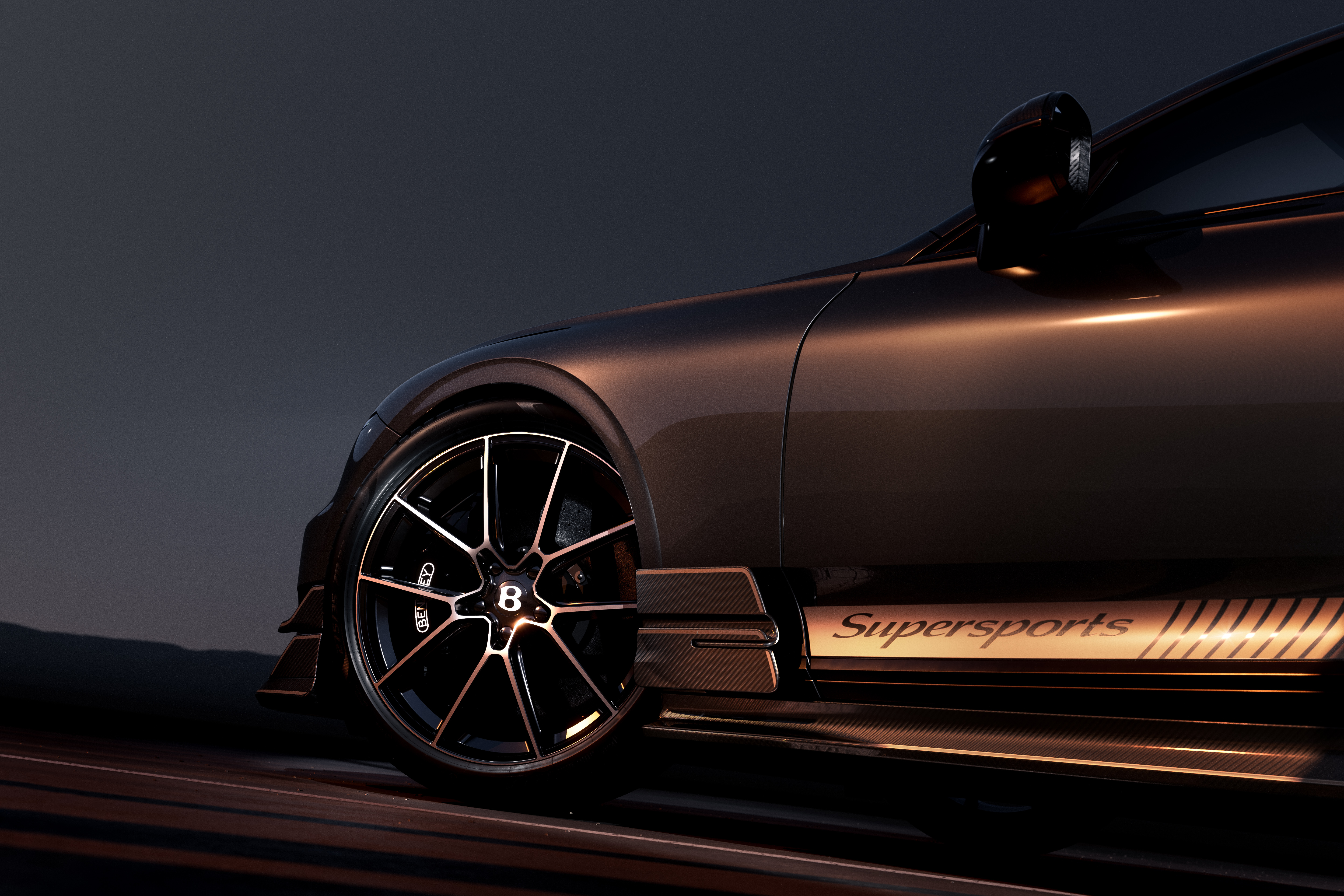 Bentley Continental GT Supersport tiene más ADN deportivo.