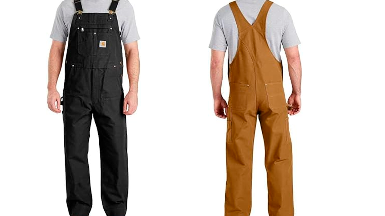 Overol o braga de trabajo Carhartt están hechas con buena calidad.