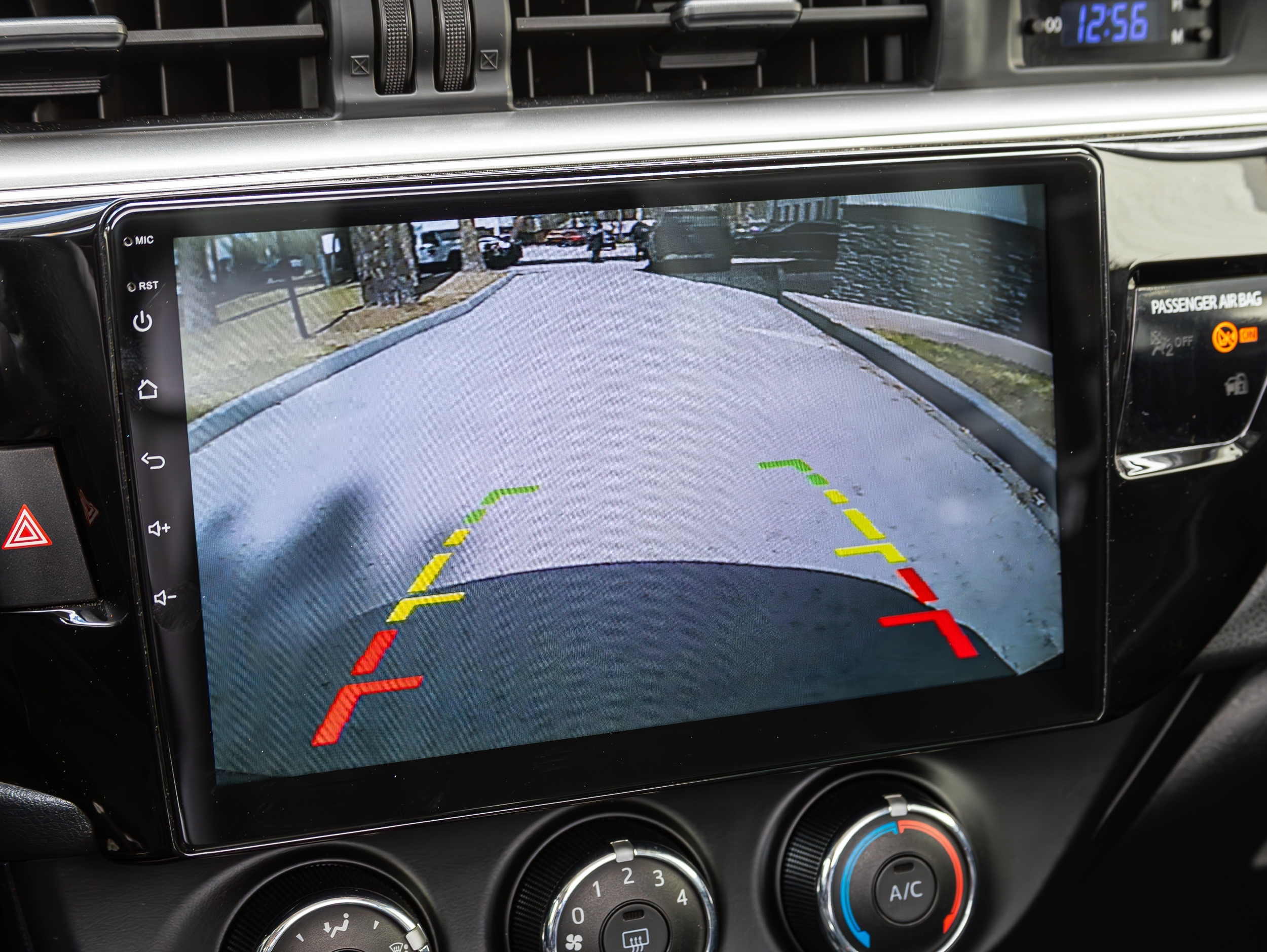 La cámara de visión trasera de Toyota ha tenido varios problemas.