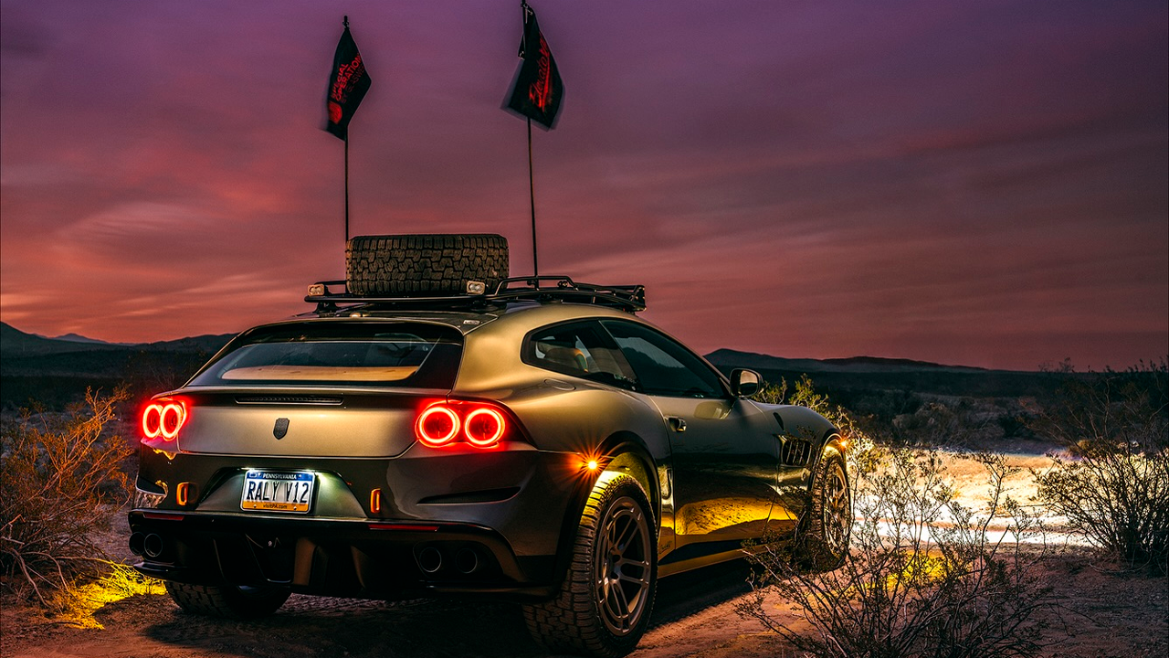 GlasWerks Elevato V12 es un Ferrari GTC4Lusso modificado.