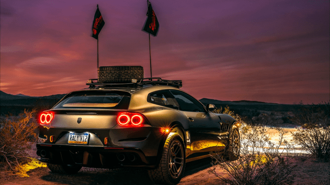 GlasWerks Elevato V12 es un Ferrari GTC4Lusso modificado.