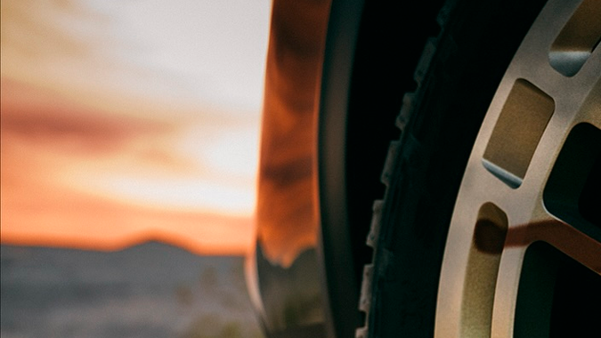 GlasWerks Elevato V12 tiene llantas de aleación de aluminio.