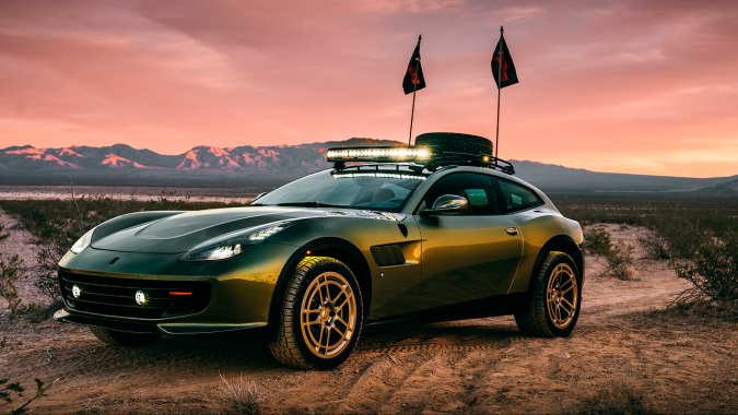 GlasWerks Elevato V12 genera una potencia de 750 caballos de fuerza.