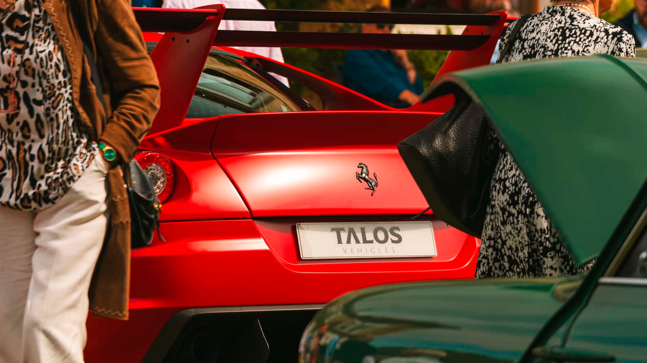Talos XXT es un Ferrari 599 modificado.