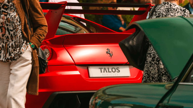 Talos XXT es un Ferrari 599 modificado.