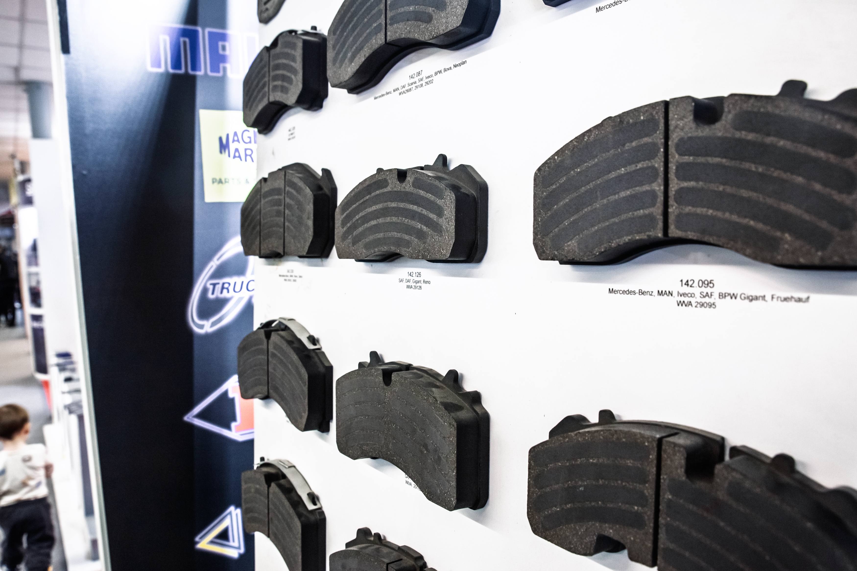 Las pastillas de freno de auto existen en diferentes tipos.