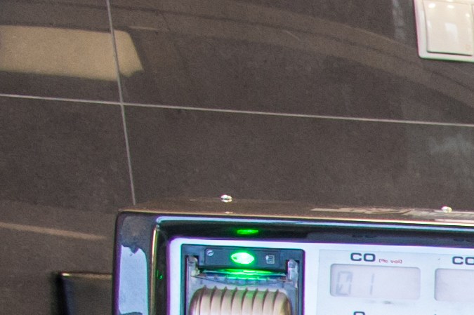 inspección de emisiones de auto