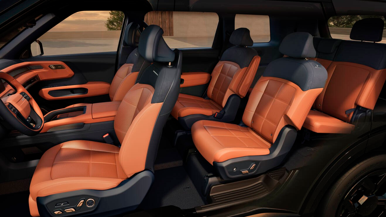 Kia Telluride 2027 tiene una capacidad para ocho personas.