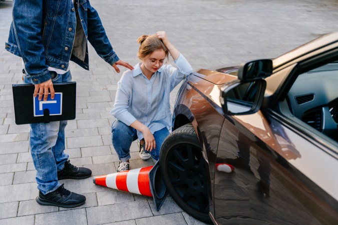 práctica de conducción