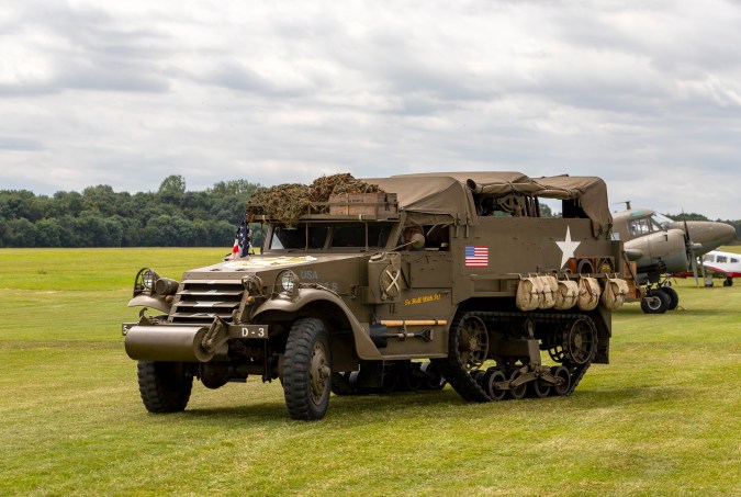 Vehículo Semioruga M3 fue uno de los grandes vehículos de la Segunda Guerra Mundial.