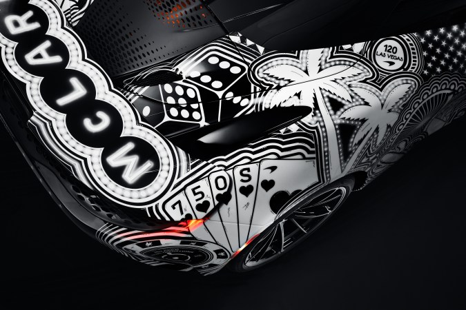 McLaren Project Viva 750S tiene elementos inspirados en Las Vegas.