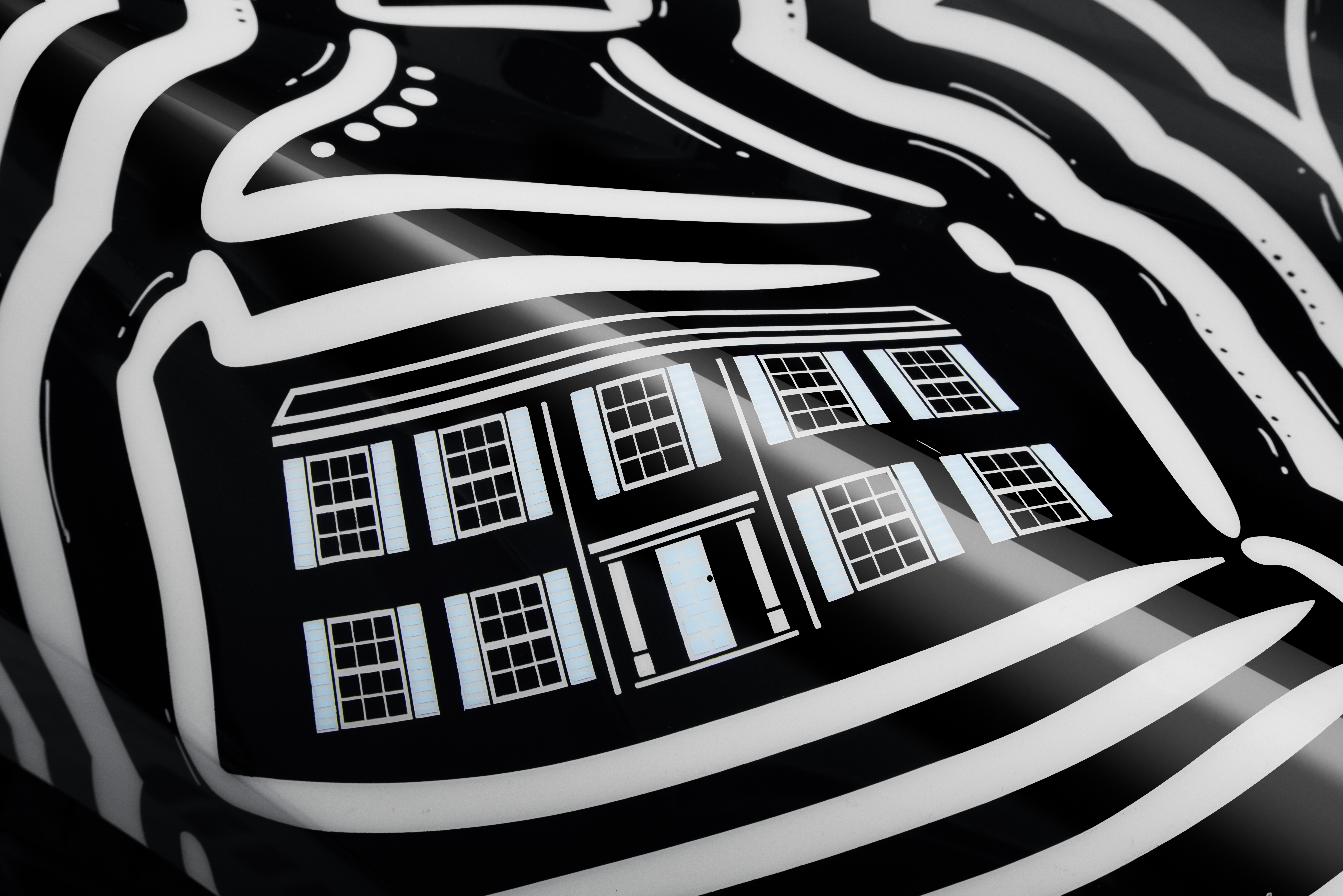 McLaren Project Viva 750S tiene pinturas como casas y edificios de Las Vegas.