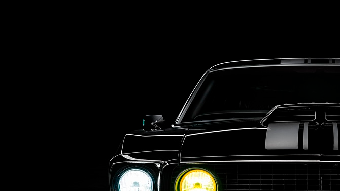 Ringbrothers Kingpin Mustang usa el Mustang de 1969.