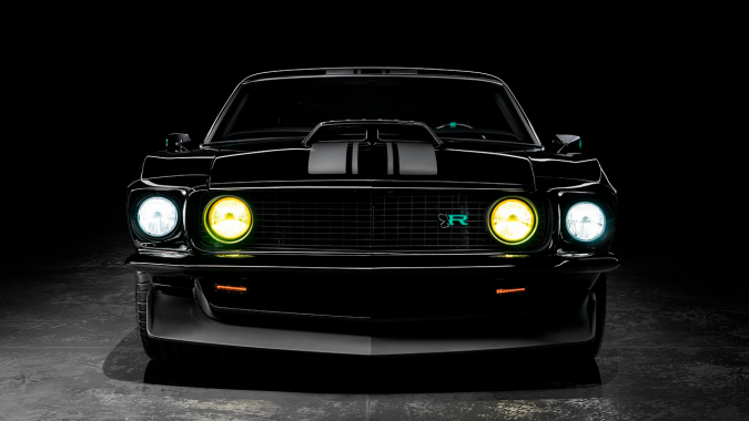 Ringbrothers Kingpin Mustang usa el Mustang de 1969.