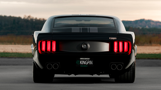 Ringbrothers Kingpin Mustang fue modificado toda la parte trasera.