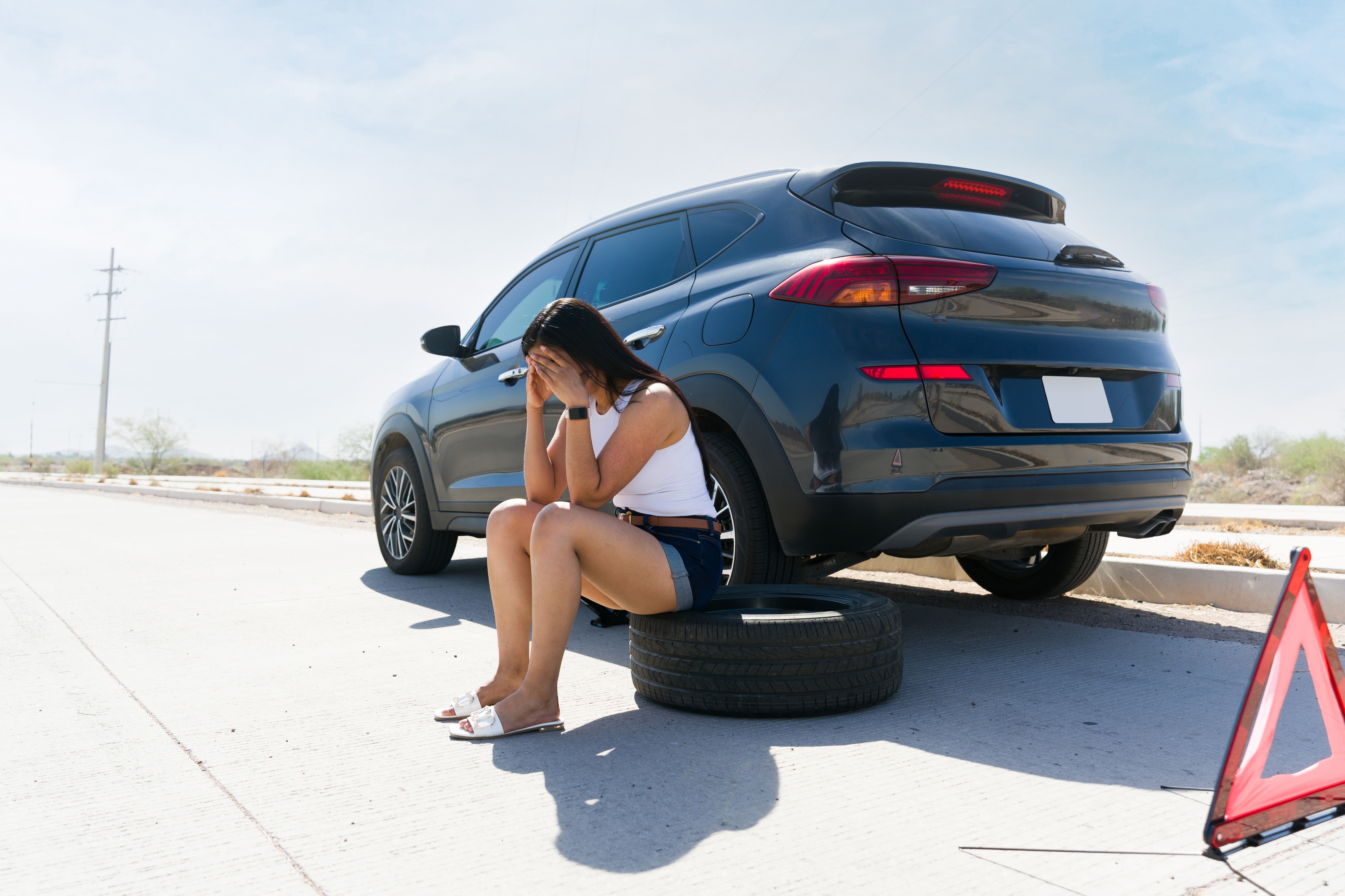 asistencia en la carretera para neumáticos