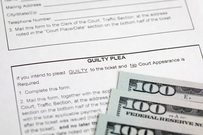 multa por no respetar señales de tránsito