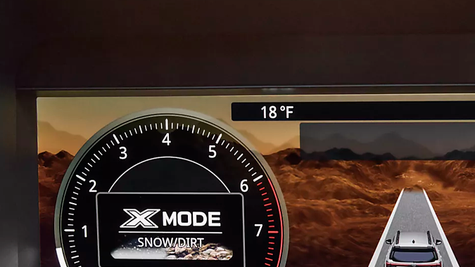 Subaru Outback 2026 tiene un cluster de instrumentos más grande.