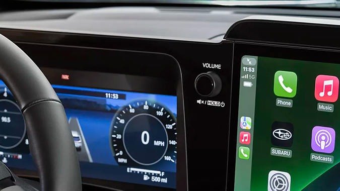 Subaru Outback 2026 tiene una pantalla de 11,6 pulgadas.