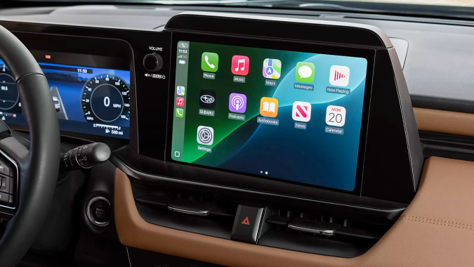 Subaru Outback 2026 tiene una pantalla de 11,6 pulgadas.