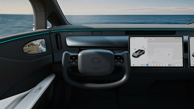 Tensor Robocar tiene conducción nivel 4 con uso de volantes y pedales.