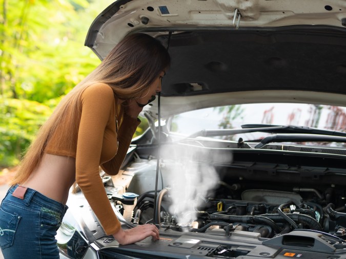 atender auto sobrecalentado