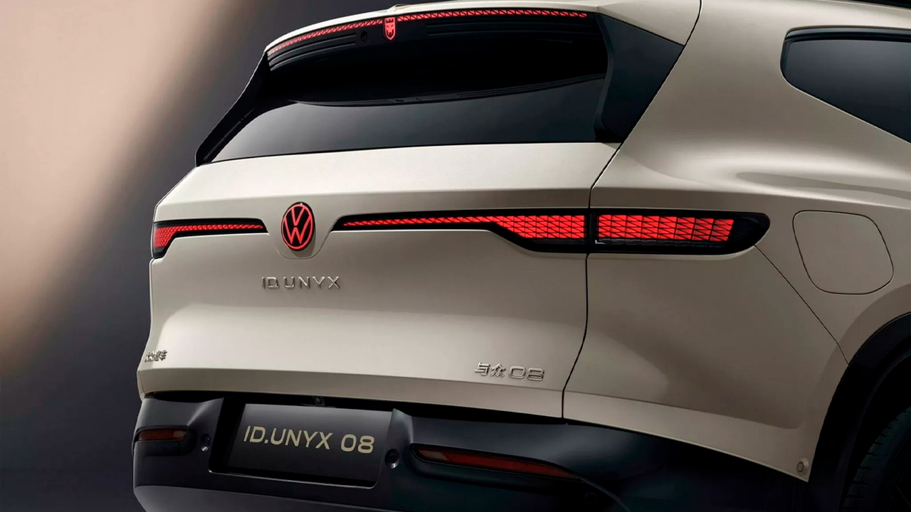 Volkswagen ID. Unyx 08 tiene un diseño super moderno.