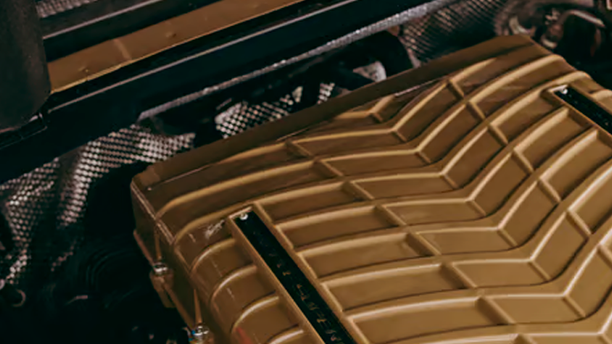 Jeep Wrangler Commando por Fox Factory Vehicles usa un motor V8 de 704 caballos de fuerza.