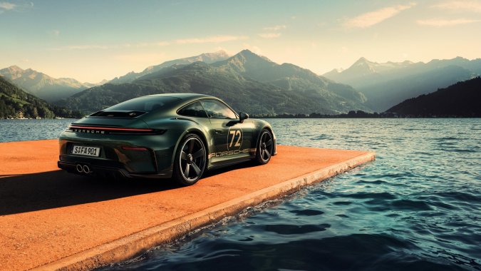 Porsche 911 GT3 90 FA 2027 tuvo algunas modificaciones estéticas.