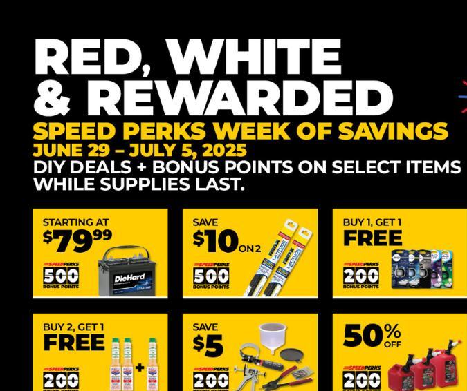 Web de Advance Auto Parts