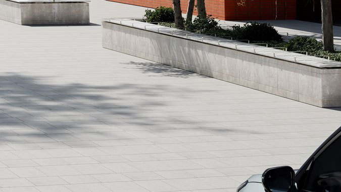 SUV Kia Seltos 2027 azul visto desde atrás, diseño cuadrado, luces LED unidas y techo panorámico, estacionado en entorno urbano moderno.