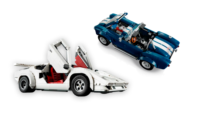 La serie ICONS de LEGO se basa en modelos emblemáticos.