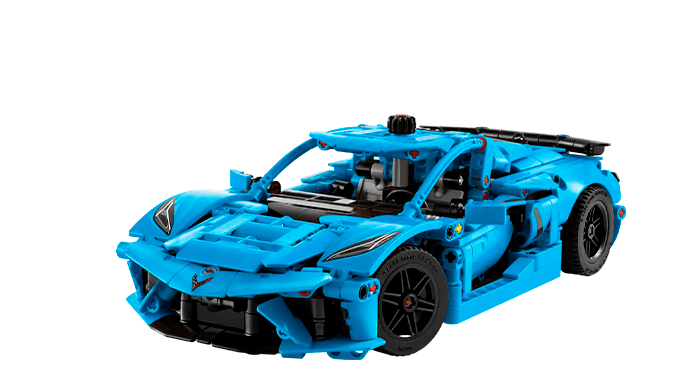 Los autos de LEGO Technic tienen muchas piezas para armar.